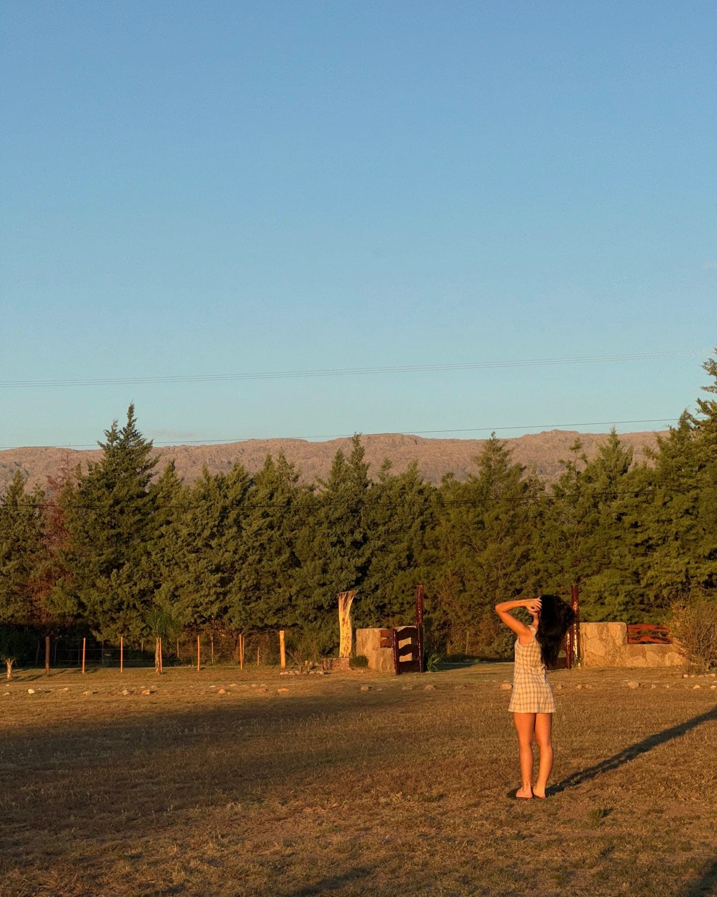 Tete Zanu al atardecer, Argentina